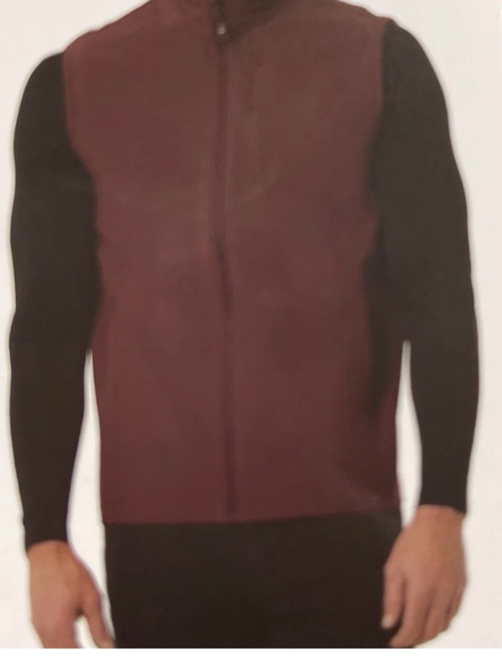 BNW 32 Degrees Men’s Vest, olive Maroon red , large